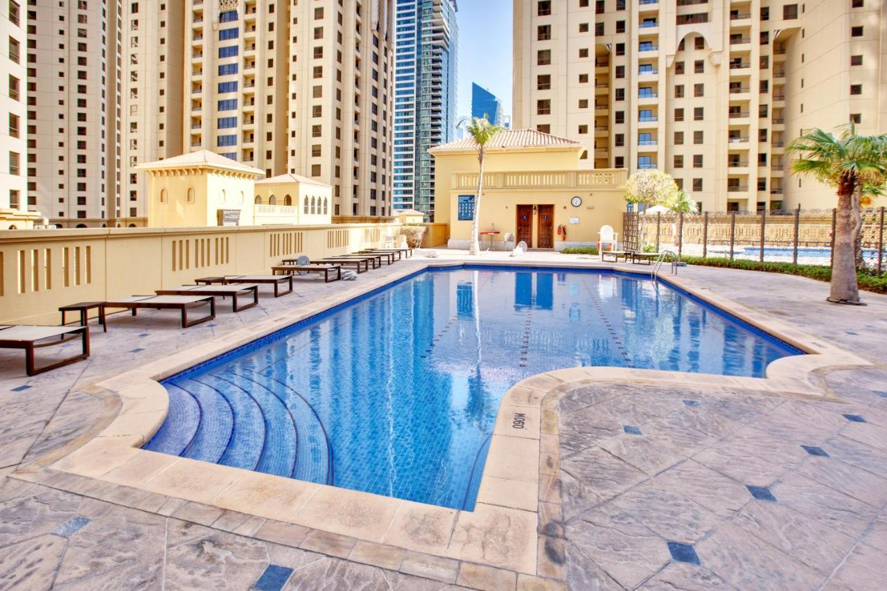 Bright Apartment On The Jbr Beach ドバイ エクステリア 写真